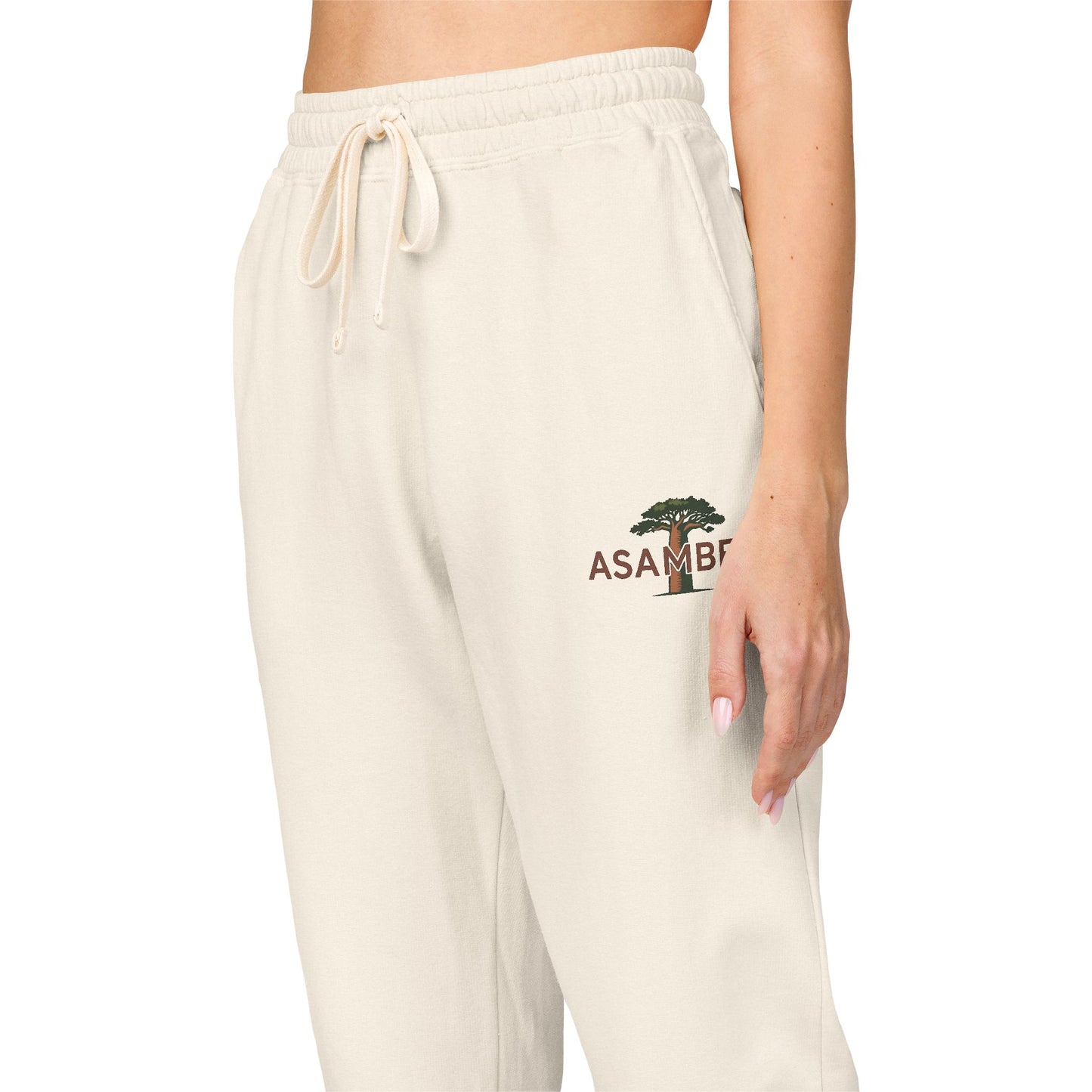 Asambe Unisex Fleece Sweatpants