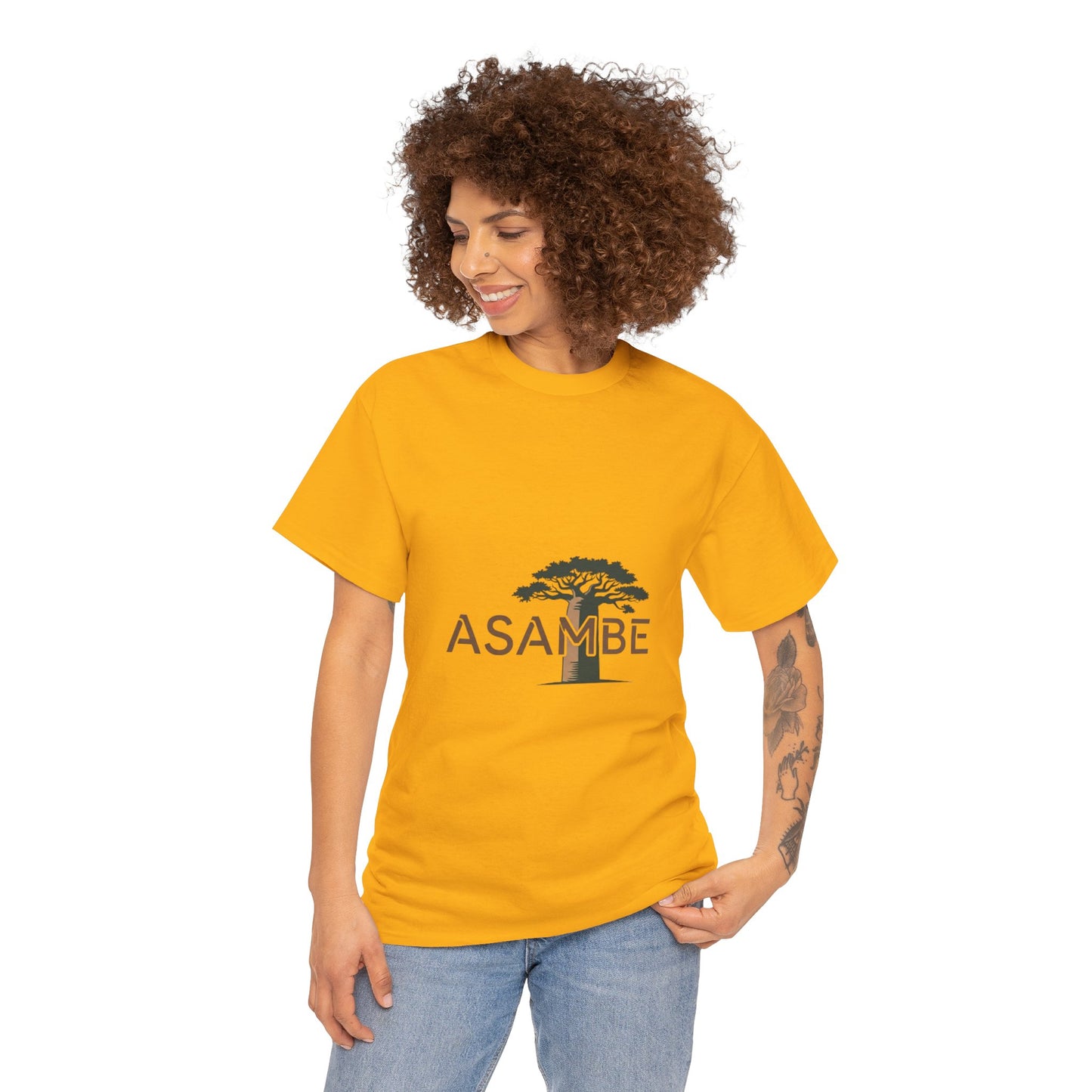 Asambe Unisex Heavy Cotton Tee